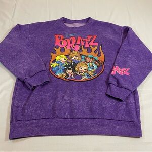 Bratz Purple Sweatshirt for Women